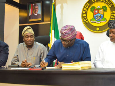 2021: Sanwo-Olu signs ₦1.55trn budget into law