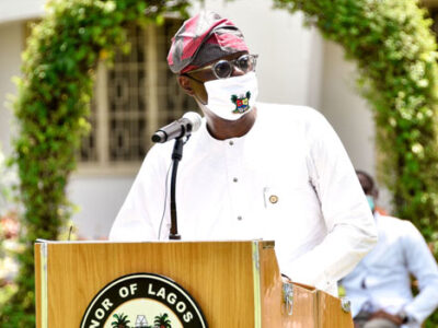 Sanwo-Olu recovers from COVID-19, steps out