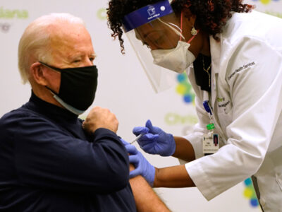 US President-elect Biden receives COVID-19 vaccine on live TV