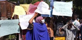 BREAKING: Protest rocks Katsina over abduction of schoolboys