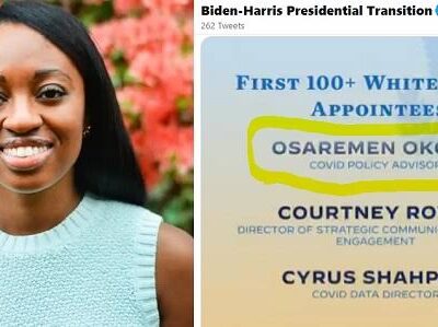 Biden names Nigerian-American Osaremen Okolo as COVID-19 Advisor