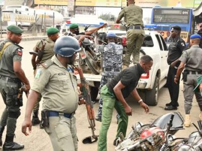 Lagos launches anti-oneway Taskforce, arrests traffic law offenders