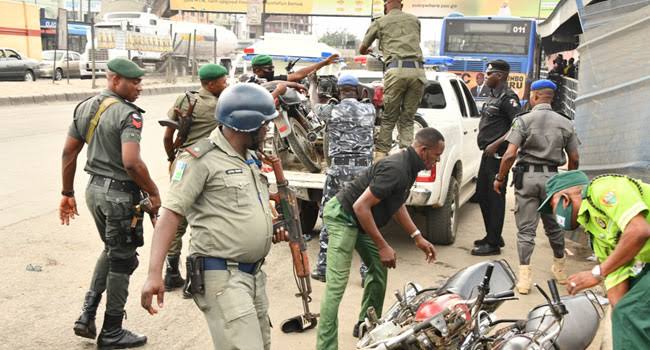 Lagos launches anti-oneway Taskforce, arrests traffic law offenders