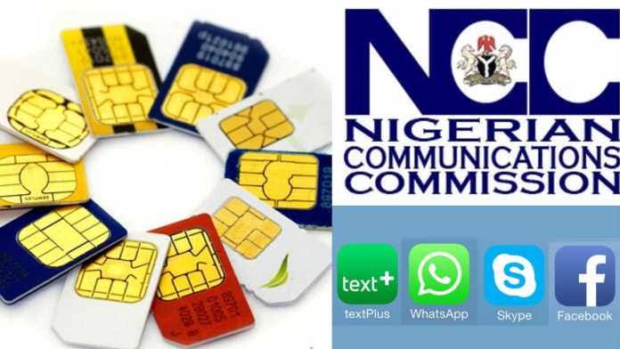 NCC orders suspension of new SIM sale, registration