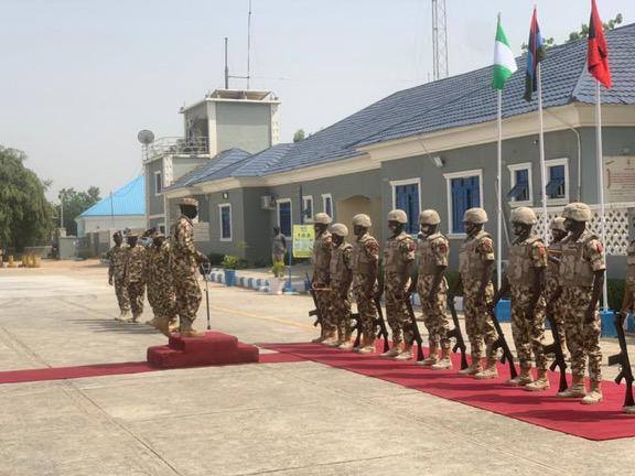 CDS, other Service Chiefs visit headquarters of Operation Lafiya Dole in Maiduguri
