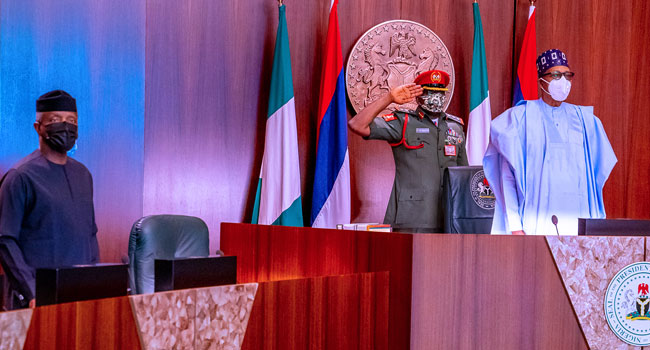 FEC holds in Abuja, members observe a minute silence in honour of three late ex-Ministers