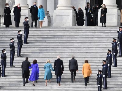 Biden Arrives At US Capitol For Inauguration As 46th President