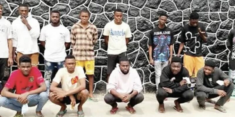 EFCC nabs 16 suspected internet fraudsters in Lagos