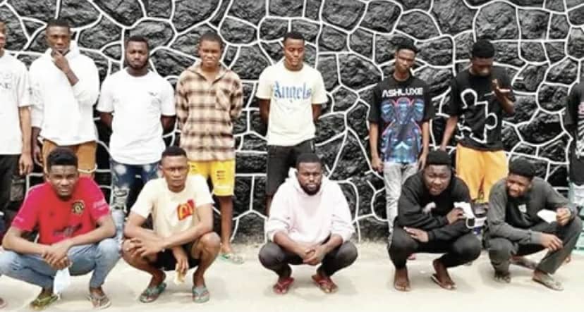 EFCC nabs 16 suspected internet fraudsters in Lagos