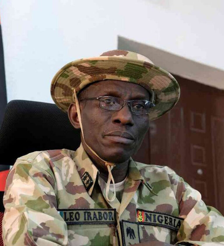 Chief of Defence Staff, Major-General Leo Irabor