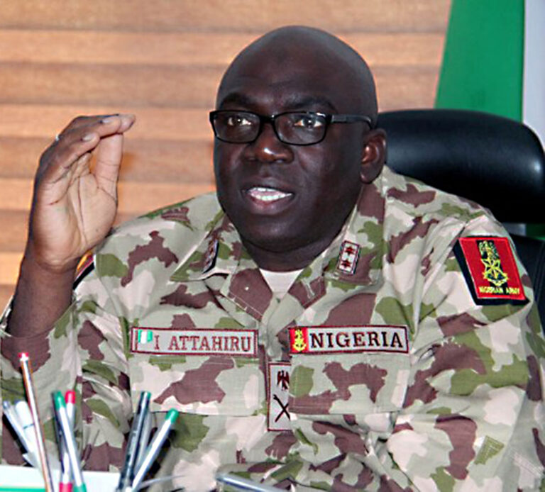 Chief of Army Staff, Major-General I. Attahiru