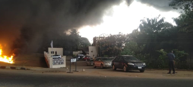 “Incidents like this nature will always happen and we are always on top of it in the procurement of equipment and even fire tenders,” he said.  The state fire service, men of the civil defence, and other security operatives have since put the situation under control.