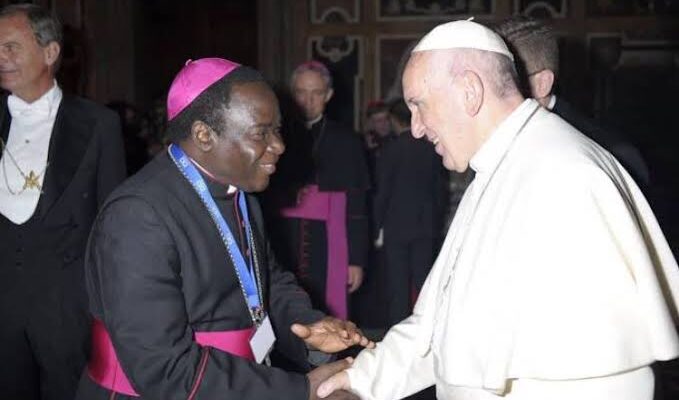 BREAKING: Pope Francis appoints Bishop Kukah into Vatican Council on human rights, justice
