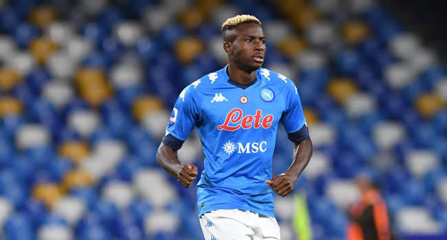 Victor Osimhen tests positive for COVID-19