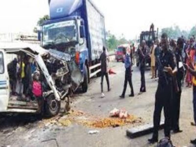 Six killed, nine injured in Lagos-Ibadan expressway crash