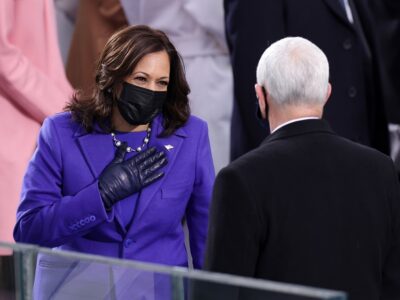 Kamala Harris sworn in as US Vice President