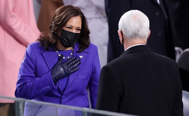 Kamala Harris sworn in as US Vice President