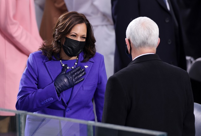 Kamala Harris sworn in as US Vice President