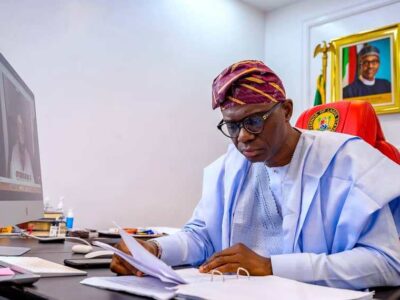 Sanwo-Olu begs Buhari for more slots as FG flags-off 774,000 jobs in Lagos