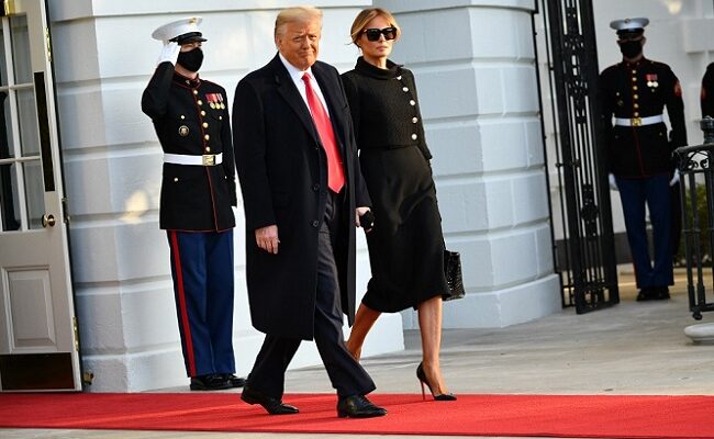 Trump leaves White House, skipping Biden’s inauguration