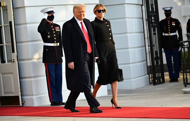 Trump leaves White House, skipping Biden’s inauguration