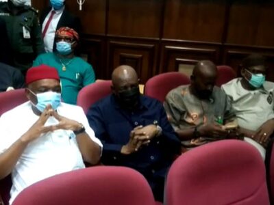 Orji Kalu in court for arraignment on fraud allegations