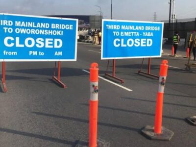 Third Mainland Bridge will no longer reopen on Monday as FG extends repairs