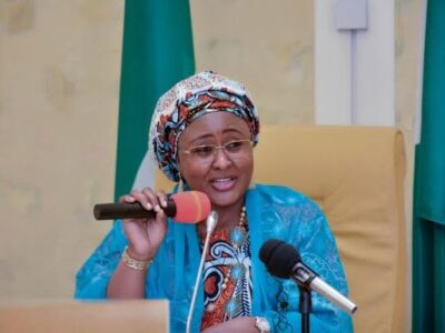 Sanwo-Olu congratulates Aisha Buhari at 50