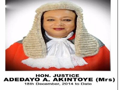Justice Akintoye demands N500m compensation for false news report