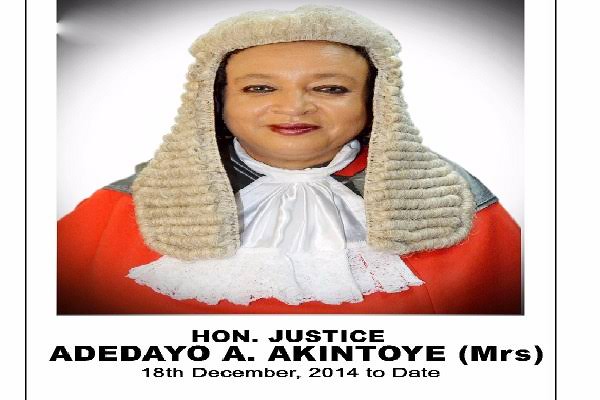 Justice Akintoye demands N500m compensation for false news report