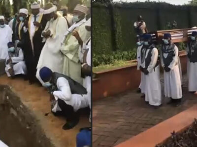 BREAKING: Tributes as Jakande is buried
