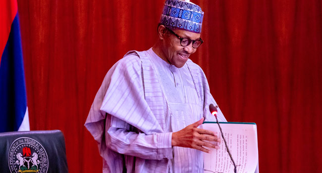 Tinubu Colloquium: We Are Better, Stronger Together – Buhari Tells Nigerians