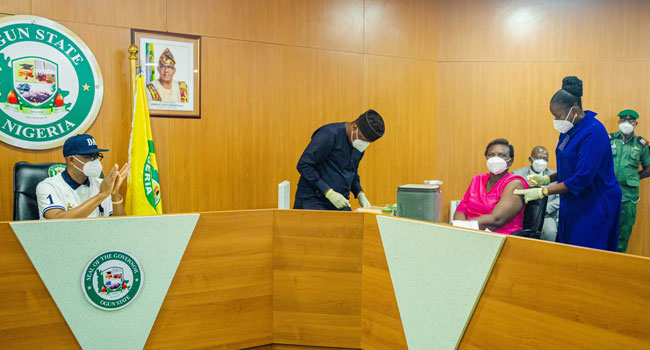 Ogun State is the first to receive the first batch of vaccines among the comity of states in the country.