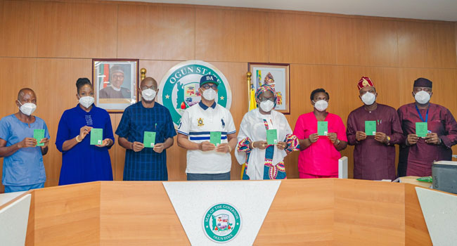 Ogun State is the first to receive the first batch of vaccines among the comity of states in the country.