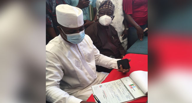 Ex-Speaker Dimeji Bankole registers as APC member in Ogun