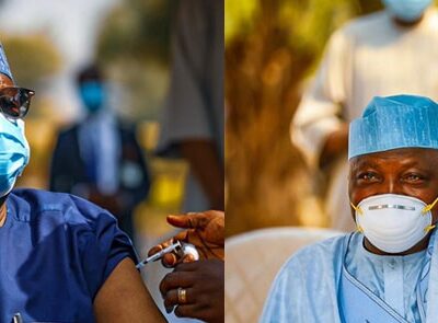 Buhari’s Chief of Staff, Garba Shehu, others take COVID-19 vaccination
