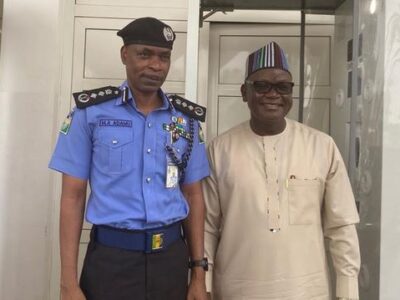 Ortom meets IGP in Abuja days after assassination attempt
