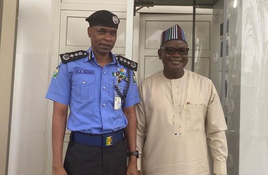 Ortom meets IGP in Abuja days after assassination attempt