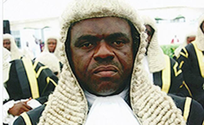 The Chief Judge of the Federal High Court, Justice John Tsoho