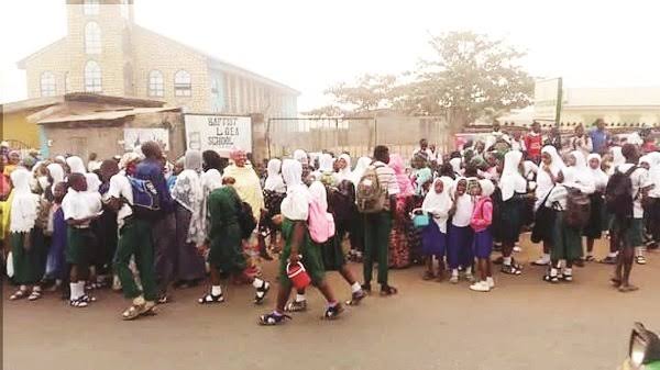 Hijab Controversy: Police storm Kwara to restore normalcy