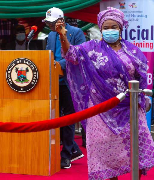 Governor Babajide Sanwo-Olu gives veteran Nollywood actress, Mama Awero 3-bedroom apartment