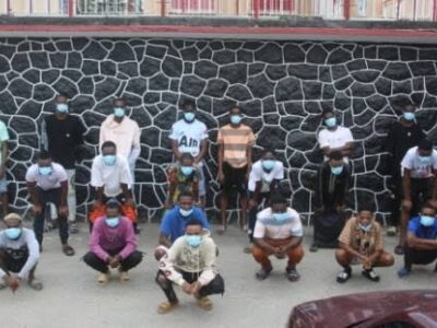 25 suspected internet fraudsters arrested by EFCC in Lagos