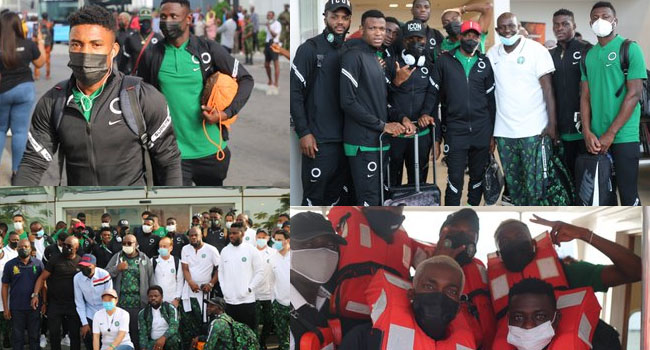 [AFCON Qualifier] ‘We Move’: Super Eagles Depart For Benin Match By Boat