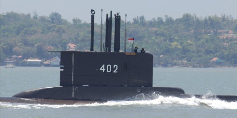 Indonesian submarine goes missing north of Bali