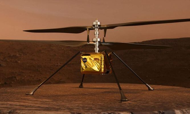 Nasa successfully flies small helicopter on Mars