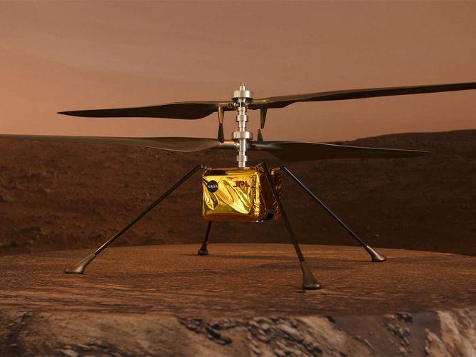 Nasa successfully flies small helicopter on Mars