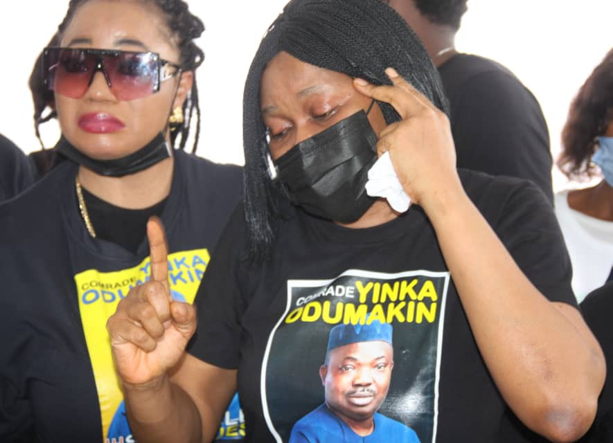 The Lying-in-State of Afenifere spokesperson, Yinka Odumakin