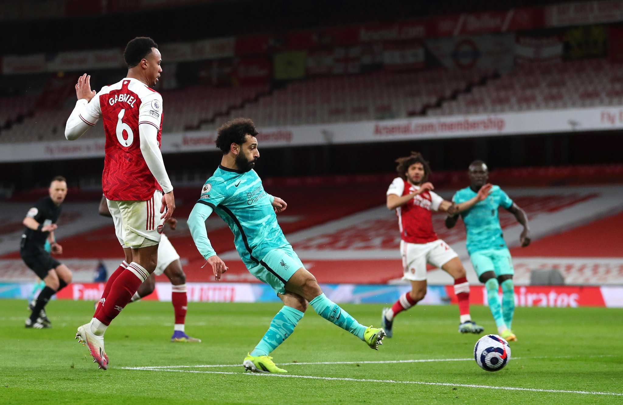 BREAKING: Liverpool thrash Arsenal 3-0 to move fifth on EPL table