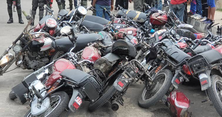 Gunshots as Okada riders resist arrest in Lekki