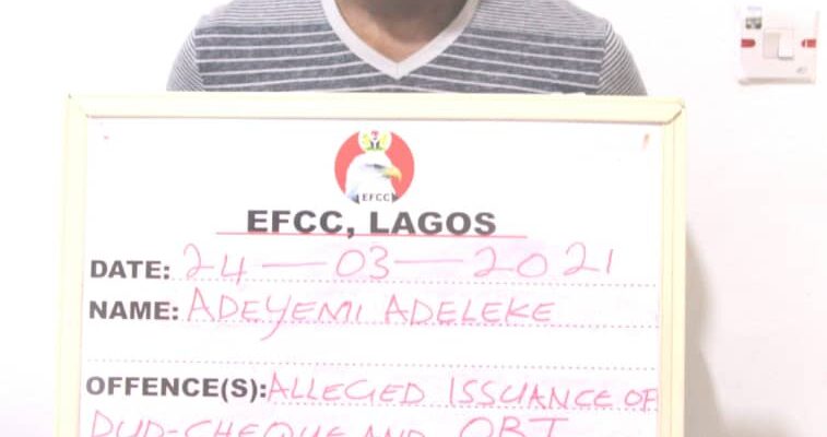 EFCC arrests man for alleged N800m fraud in Lagos